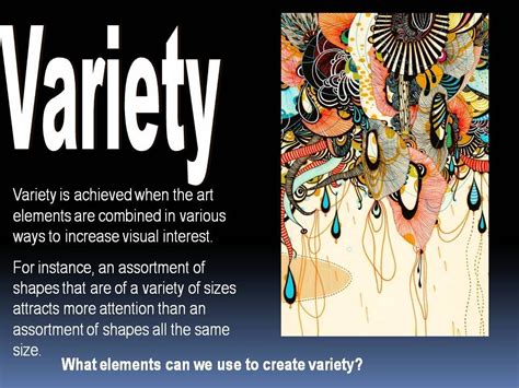 art definition of variety: The canvas of language: Aesthetics and Innovation