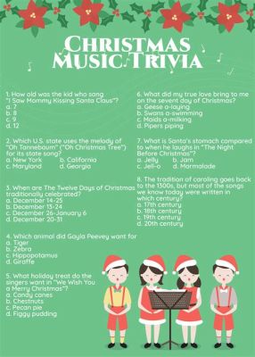 Christmas Music Trivia with Answers: Exploring the Merry-Making Mellows of Yuletide Rhymes