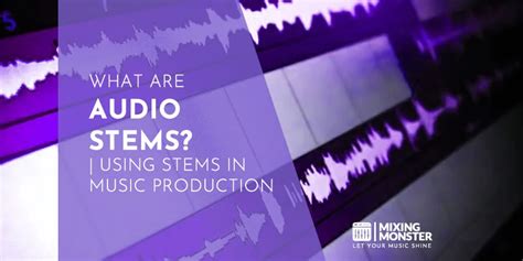 what is stems in music what are the different types of stems used in digital audio workstations?